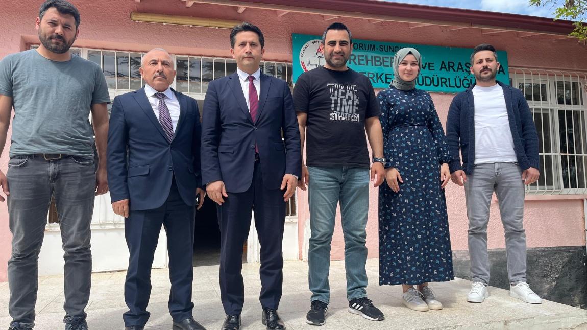 İl Milli Eğitim Müdür Yardımcımız Tahir DEMİR ve İlçe Milli Eğitim Müdürümüz İhsan SEPETCİ'nin Ziyaretleri